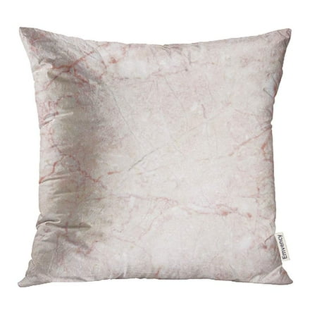 - ARHOME Red Bathroom Pink Italian Marble with Natural Pattern Beige Cream Floor Granite Line Pillow Case Pillow Cover 20x20 inch Throw Pillow Covers