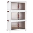 thumbnail image 4 of Plastic Foldable Storage Cabinet, Multiple Sizes Available Space‑Saving Collapsible Organizer for Home Kitchen Bedroom Garage Laundry Easy Assembly & Portable Storage Solutions, 4 of 4
