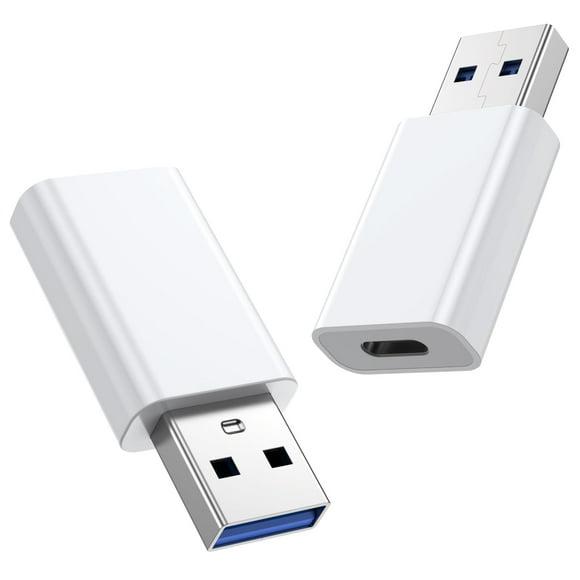 Adaptador USB a USB-C Pastall para Apple Watch/iPhone, paquete de 2
