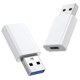thumbnail image 1 of Adaptador USB a USB-C Pastall para Apple Watch/iPhone, paquete de 2, 1 of 7