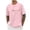 Pink, variant on MDUKONU Mens T Shirts Big and Tall Shirt Loose Fit Crewneck Shirts Short Sleeve Casual Tops Athletic Shirt Summer Fashion Shirt Green XXS