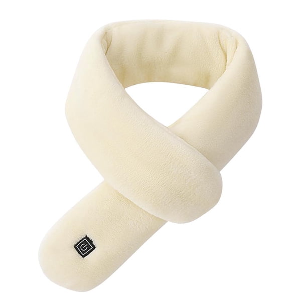 ropa de deporte Bufanda con calefacción eléctrica USB Calentador de cuello inteligente para ciclismo Camping Caqui JShteea El nuevo