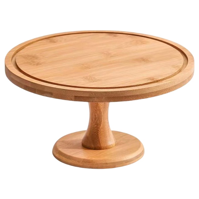 Tapa de para pasteles, soporte de Pedestal para postres, soporte para pasteles y magdalenas, plato de aperitivos de inauguración de la casa, 10 pulgadas Sunnimix Soporte de pedestal para pasteles