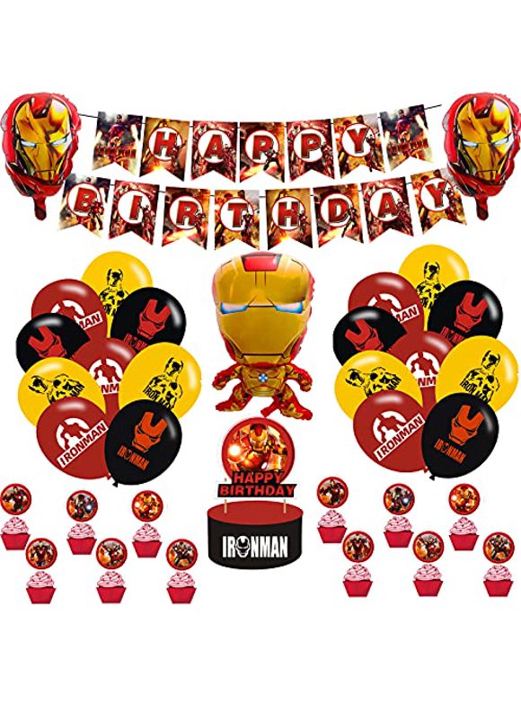 Iron Man Party Supplies in Party & Occasions 