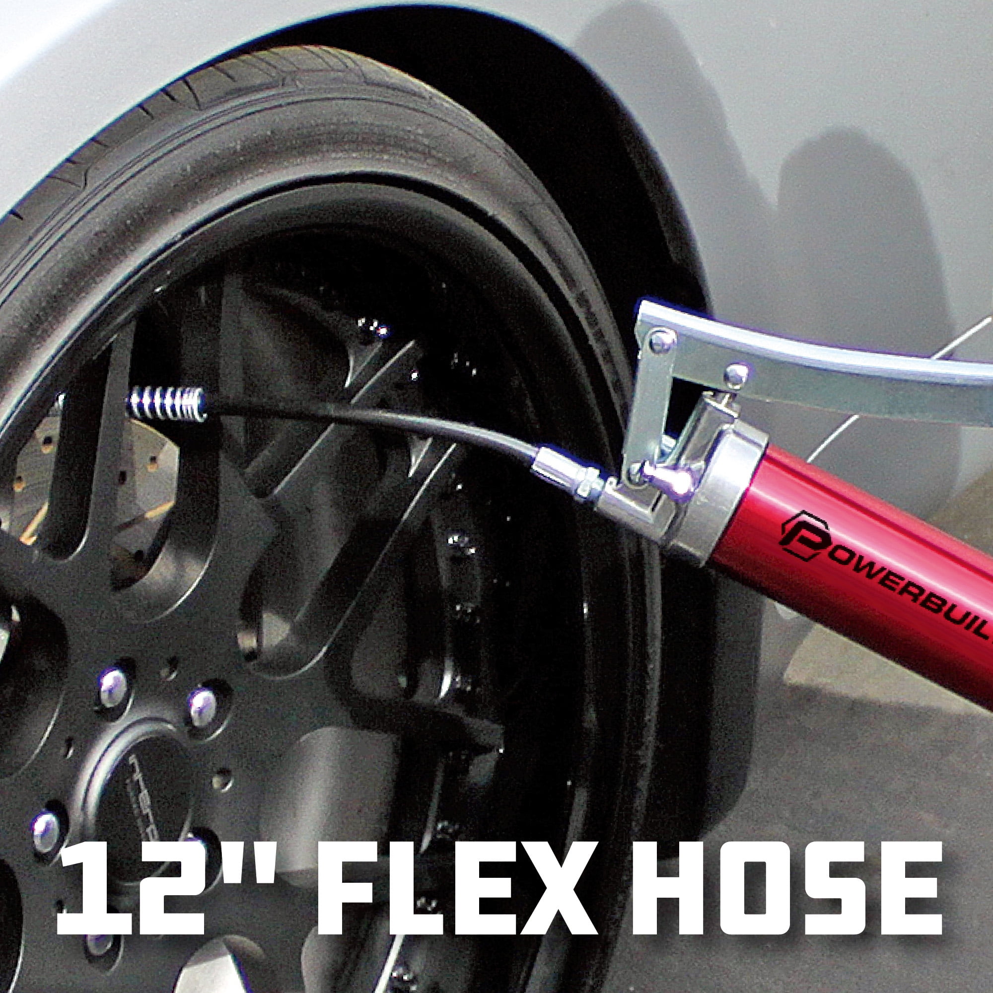 Powerbuilt 4500 PSI Anodized Lever Heavy Duty Grease Gun - 940756
