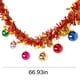 thumbnail image 3 of Christmas Decoration Rattan Flower Ribbon Mood Scene Arrangement Hanging Party Colorful Strip Top Creat Pendant, 3 of 7