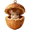 thumbnail image 1 of Forest Animals Acorns Ornaments 2D Forest Christmas Ornaments 2026 Animals Decoration Woodlands Christmas Ornament Xmas Tree Hanging Pendant For Home Decor, 1 of 1