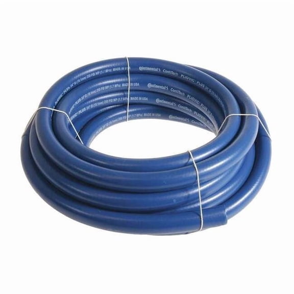 Continental Air Hose,1" ID x 50 ft.,Blue PLB10025-50