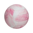 thumbnail image 2 of Voleibol de playa Tamaño oficial 5 Interior al aire libre impermeable PVC Volley Ball Voleibol de entrenamiento para practicar Rosa y, 2 of 8