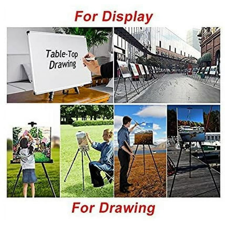 AOOKMIYA High Quality Adjustable Tripod Painting Easel Stand Aluminium