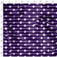 thumbnail image 4 of Soimoi Purple polyester Crepe Fabric Dot & Stripe Print Fabric by Yard 42 Inch Wide, 4 of 5