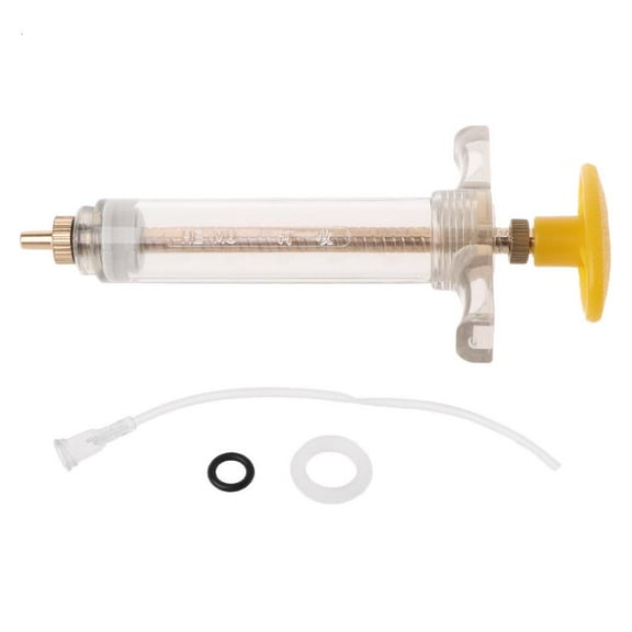 Necvior Baby Bird Hand Feeding Syringe Set Plastic Manual Feeder Tube for Small Pet