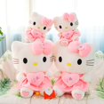thumbnail image 5 of Muñeco de peluche rosa de Hello Kitty de Sanrio de 25 a 100 cm, juguetes de peluche para niños, niñas, regalos sorpresa de cumpleaños y Navidad, 5 of 5