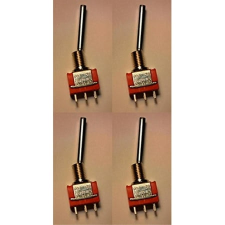 HobbyFlip Replacement Toggle Longer Version 2PLSwitch Compatible with RC Drone 4 Pack