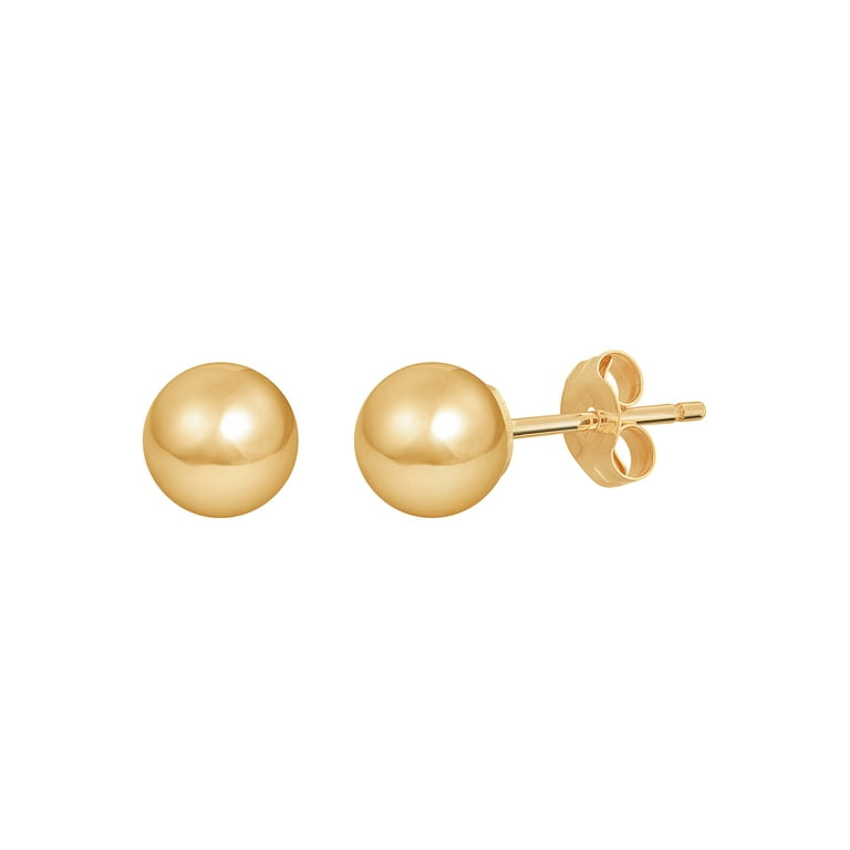 Walmart gold stud on sale earrings