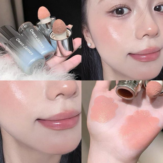 Owen James Liquid Blush Soft Lightweighteasily create a natural makeup