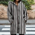 thumbnail image 5 of cocolona Womens Long Sleeve Button Oversized Knitted Cardigan Sweaters Fashion Causal Striped Hooded Jacket Tops Winter Coats for Women, 5 of 5