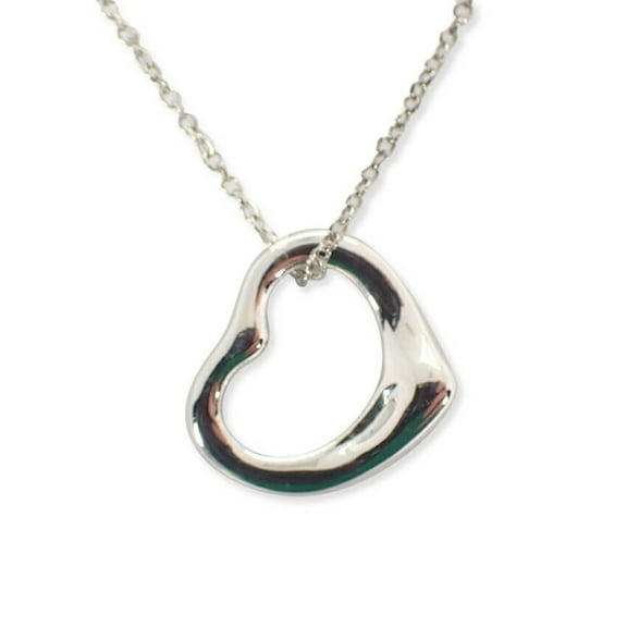 Pre-Owned TIFFANY Tiffany 925 heart pendant necklace (Good)
