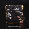 thumbnail image 1 of Bolsa con cierre de cremallera, bolsa de brocado de doble capa, bolsa para guardar joyas, bolsa para envolver pulseras con cordón, 1 of 6