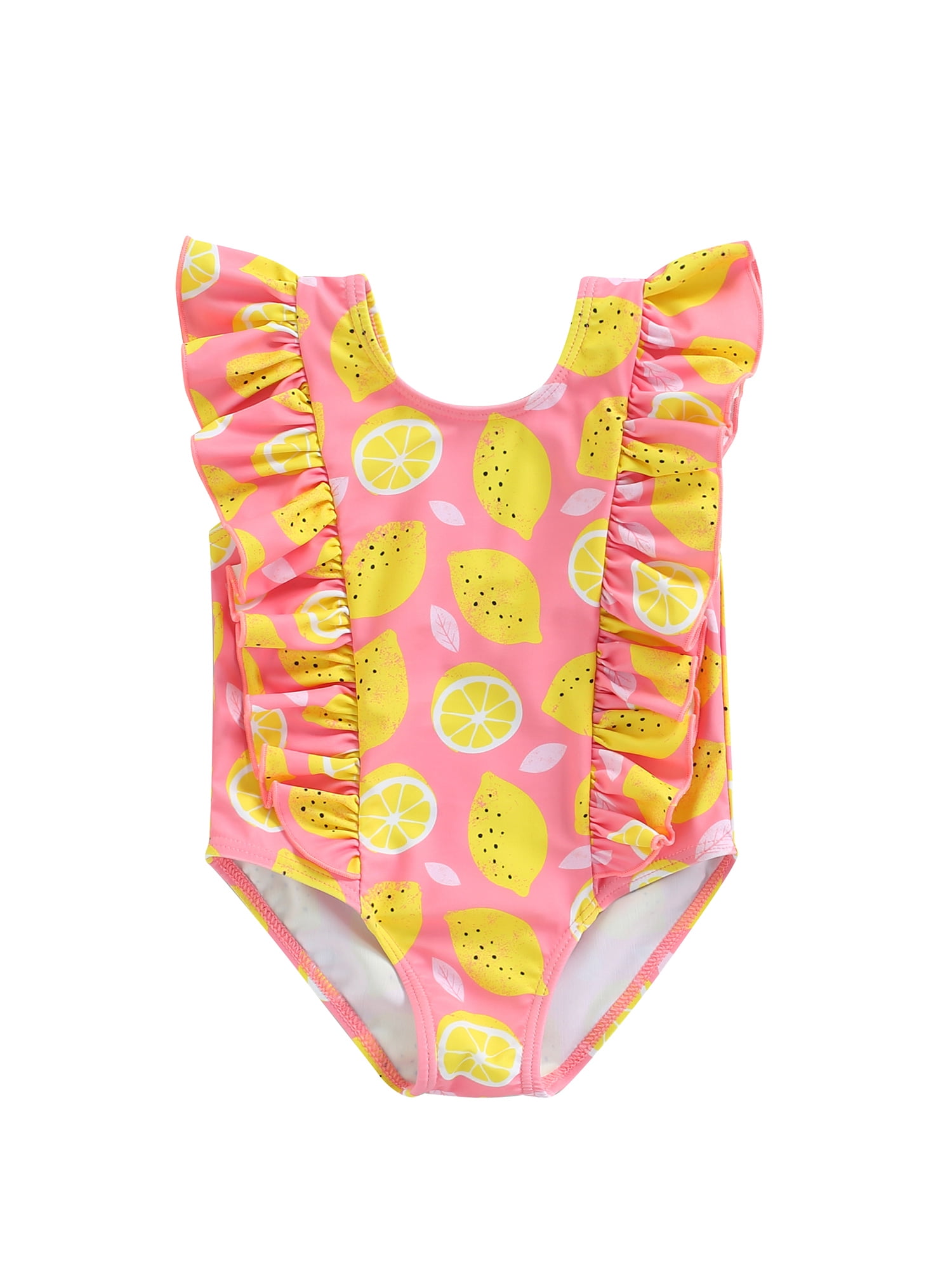 YOUNGER TREE Newborn Baby Girl Swimsuit Infant Ruffle Swimwear Summer Beach One Piece Bathing Suit 