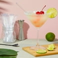 thumbnail image 3 of 150 Pcs Silver Glitter Plastic Swizzle Sticks for Cocktails Drink Stirrer, 7 inch, 3 of 7