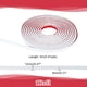 thumbnail image 3 of Moldura de pared de 16,4 pies, moldura flexible autoadhesiva de PVC, moldura blanca, moldura de pared, moldura de techo, moldura despegable y adhesiva, moldura de 12 mm de ancho, 3 of 6