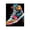 Vibrant Graffiti Sneaker, variant on Stupell Industries Contemporary Shoe With Colorblock Background Canvas Art, 16 x 20, by Creative Studio