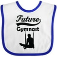 thumbnail image 3 of Inktastic Future Gymnast Baby Boy Boys Baby Bib, 3 of 4