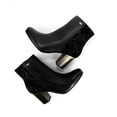 thumbnail image 4 of Botin Tacon cuadrado medio Dama Flexi Piel 37912 Negro Flexi Piel, 4 of 4
