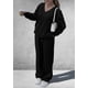 thumbnail image 3 of Conjunto Deportivo Mujer PRETTYGARDEN Cuello en V Negro Talle M, 3 of 6