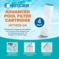 thumbnail image 2 of Hurricane 8 Pack HF7459-04 Advanced Pool and Spa Filter Cartridge Replacement, 2 of 8