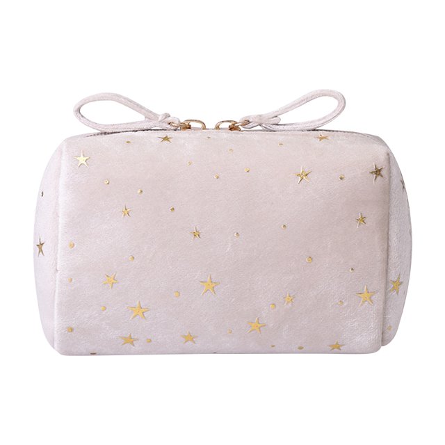 Neceser cosmético para mujer, caja de maquillaje portátil para regalos navideños (caqui) JShteea Cuidado Belleza