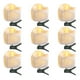 thumbnail image 1 of GOOHOCHY 9 Piezas Lámparas Decorativas con Clip para Velas, Adornos LED para Árbol de Navidad (Blanco), 1 of 7