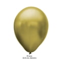 thumbnail image 4 of Globos Blogos No. 9 Dorado 30 Piezas, 4 of 4