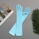 thumbnail image 5 of Guantes de ópera sobre el codo - guantes largos de licra elástica para vestuario y cosplay, negro/blanco/rojo/azul/amarillo/verde/beige/rosa, 17,71 pulgadas, 5 of 7