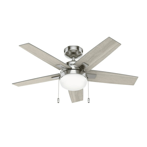 Ventilador de techo HUNTER Khamsin Níquel 44pulgadas