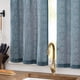 thumbnail image 3 of Cortinas jinchan Boho para Cocina 61x61 cm Lino 2 Paneles Azul, 3 of 9