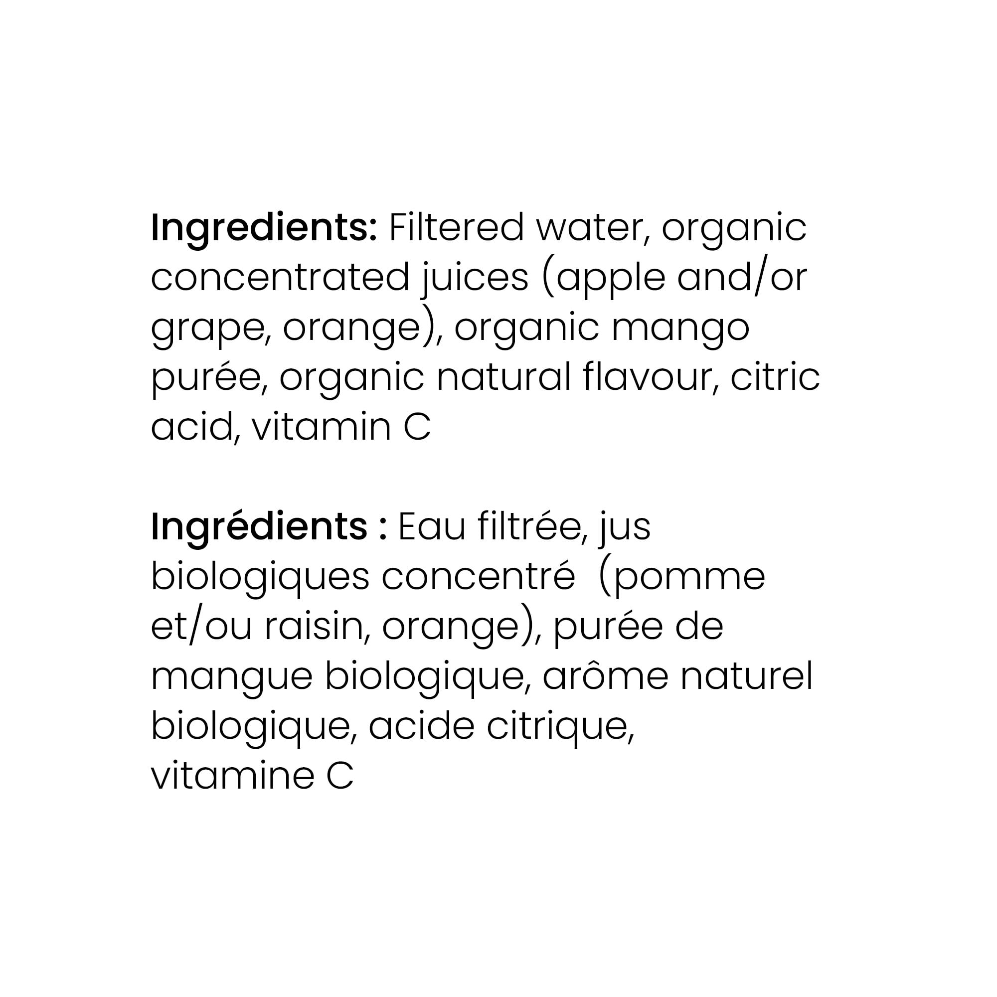 Kiju Organic Mango Orange Fruit Juice Blend, 1 L