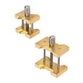 thumbnail image 3 of Watch Movement Fixed Base, Portable 2pcs Golden Durable Aluminum Wristwatch Case Holder Watch Movement Holder  For Watch Repairer For Watch Repairing, 3 of 8