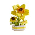thumbnail image 5 of Bloques de construcción de plantas en macetas, flores eternas, suculentas ins, sala de estar, modelo de flor de simulación, juguete para regalo de Navidad para niña de escritorio, 5 of 5