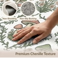 thumbnail image 6 of ODIKA 2'x3' Washable Accent Rug Mushroom Cottagecore With Vintage Toadstool And Wildflower Accents for Bedroom, Nursery, RV, Pet Friendly, Bedside Mat, 6 of 7