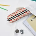 thumbnail image 6 of Honeii Crab Lobster 1 Pattern Pencil Case, Pencil Pouch, Pencil Case Small, Pencil Pouch Aesthetic, PVC Pencil Pouch, Pencil Bag, Makeup Pouch, 6 of 7