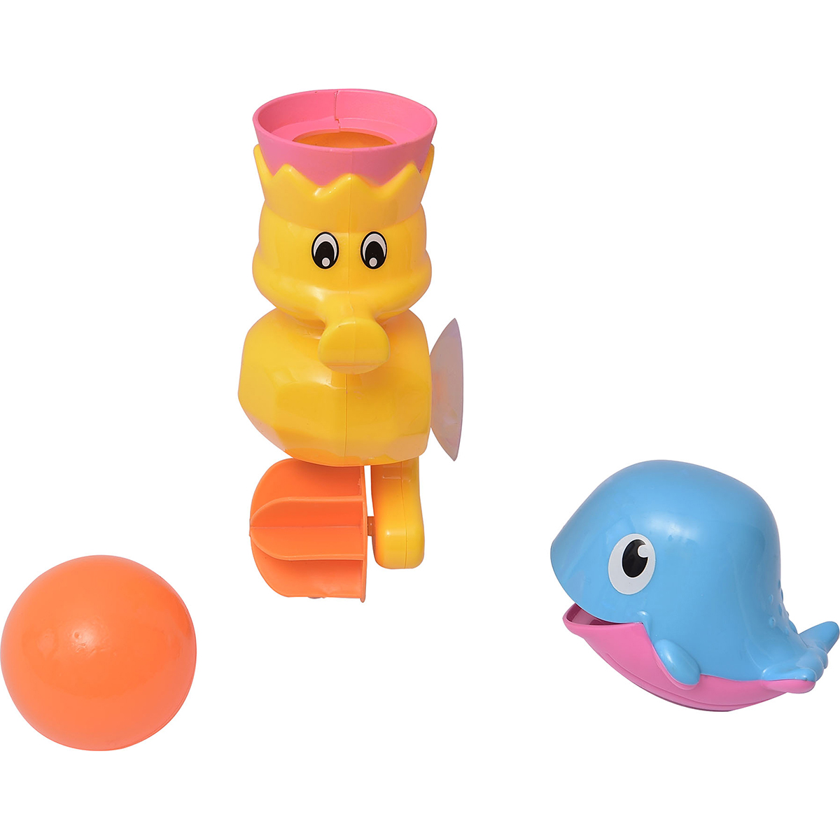 Bath Toy Gift Set Waterfall Seahorse Gear Pouring Whale Floating Ball