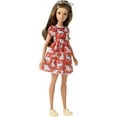 thumbnail image 4 of Barbie Fashionistas Doll, Petite Body Type Wearing Kitty Dress, 4 of 9