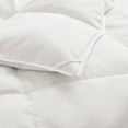 thumbnail image 5 of Puredown Lightweight Premium White Goose Down and Feather Fiber Comforter with 360TC Ultra Soft Fabric, White, Twin, 5 of 6
