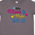 thumbnail image 4 of Inktastic My Mama and Papa Love Me with Hearts Boys or Girls Toddler T-Shirt, 4 of 5