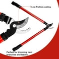 thumbnail image 4 of iMeshbean 3 Pieces Garden Tools Set Lopper & Pruning Shear & Tree Trimmer Pruner Ideal for Indoor & Outdoor Gardening, Branch Cutting & Plant Trimming, 4 of 16