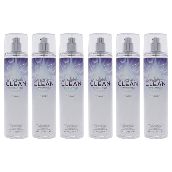 Completely Clean Hand Sanitizer by Completely Bare for Unisex - 8 oz Hand Sanitizer - Pack of 6