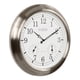 thumbnail image 3 of Reloj de Pared Analógico La Crosse 404-80017 45 cm Acero Inoxidable, 3 of 7