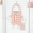 thumbnail image 1 of Car Tissue Storage Hanging Bag | Cute Monster Cartoon Design | Multi-Functional Polyester Organizer | Seat Back Drawer | Soft Material | 46x19x1cm | 1 Pack | Orange Blue Purple Yellow, 1 of 6